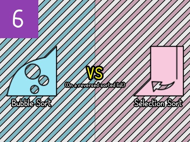Bubble Sort vs Selection Sort (rematch!) | Sorting Algorithm Fights 6