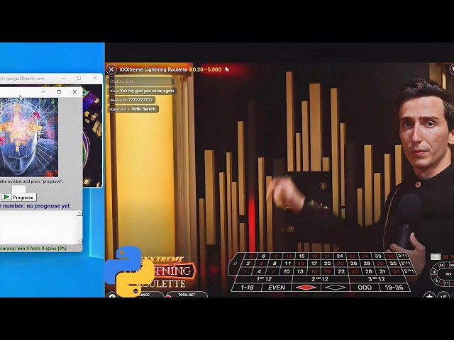 Watch Python AI Software Predict Roulette Numbers