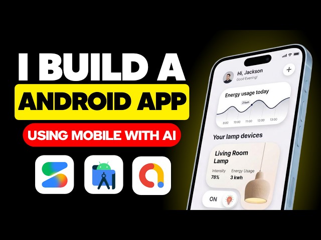 Build Android Apps with AI on Mobile | Complete Android App Development Tutorial