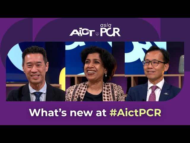 AICT-AsiaPCR 2026 Programme: What's new this year?