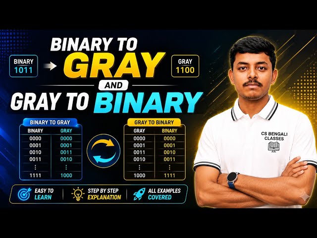 Code conversion: Binary to gray and gray to binary 