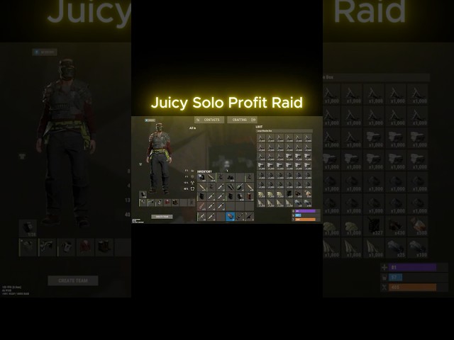 I Raided A Stinky Cheater #rust #shorts #solo