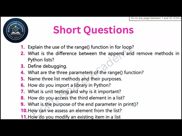 Chapter 4 Exercise Solution | MCQs, Short & Long Questions | Class 10 Computer Science
