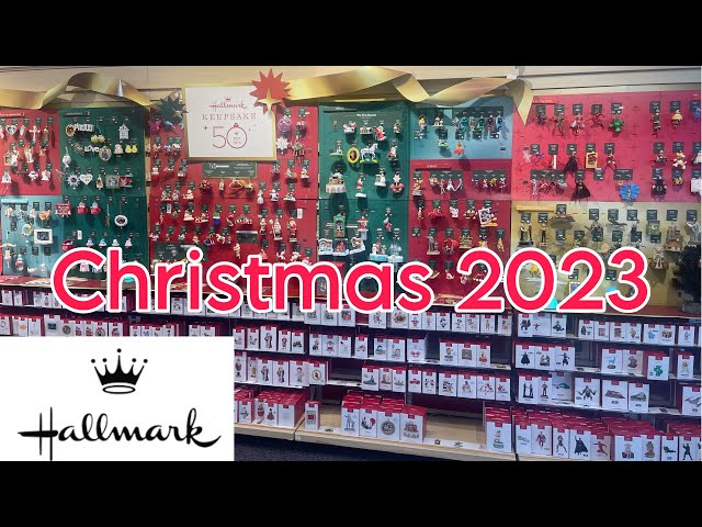 Hallmark Keepsake Ornaments 2023 🎅🏿 Christmas Holiday Decor Shopping