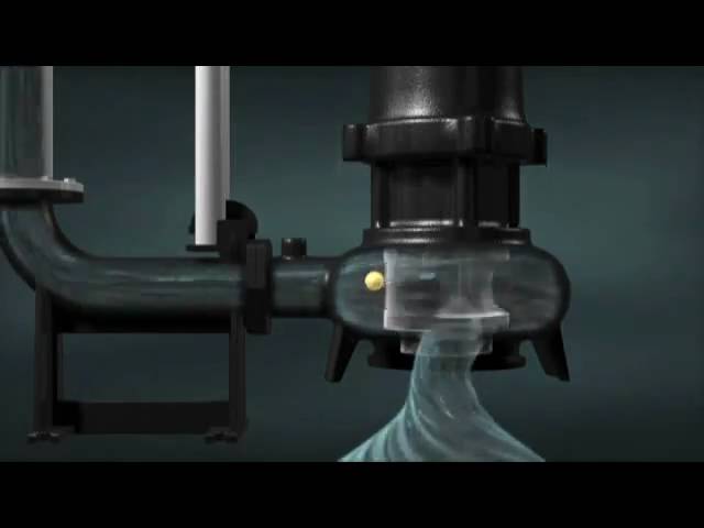 Industrial: Shinmaywa Non-Clog Scroll Submersible Pump