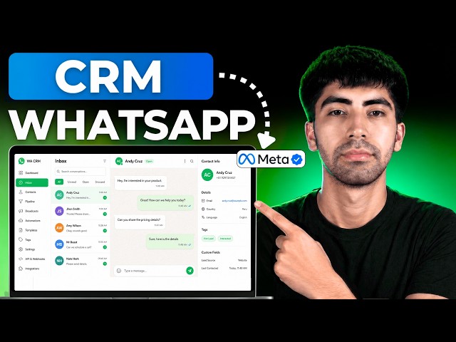 FREE and Open Source WhatsApp CRM (Step-by-Step Installation)