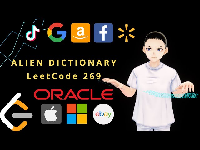 Leetcode 269 - Alien Dictionary (JAVA Solution Explained!)