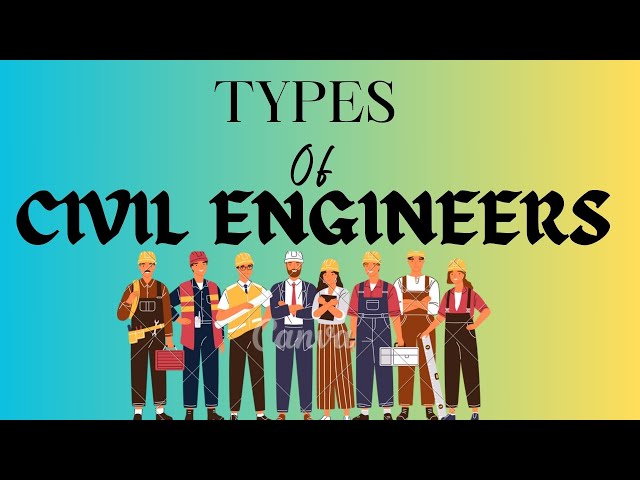 10 Types of Civil Engineers & What They Do | Branches of Civil Engineering Explained