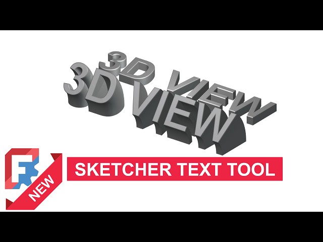 FeeCAD 1.2: Adding text in FreeCAD is becoming easy!