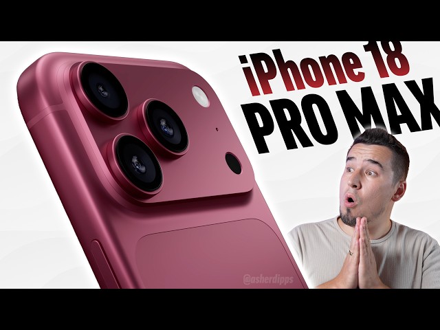 El iPhone 18 Pro Max es UNA LOCURA - ¡8 nuevas filtraciones!