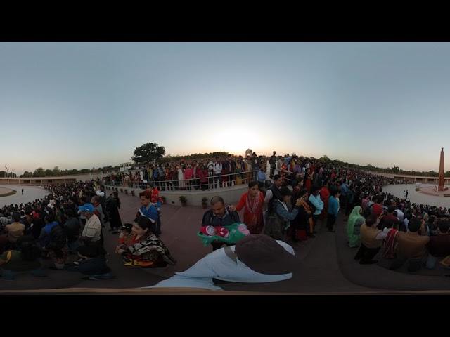 Beating Retreat at National War Memorial, New Delhi in 360!