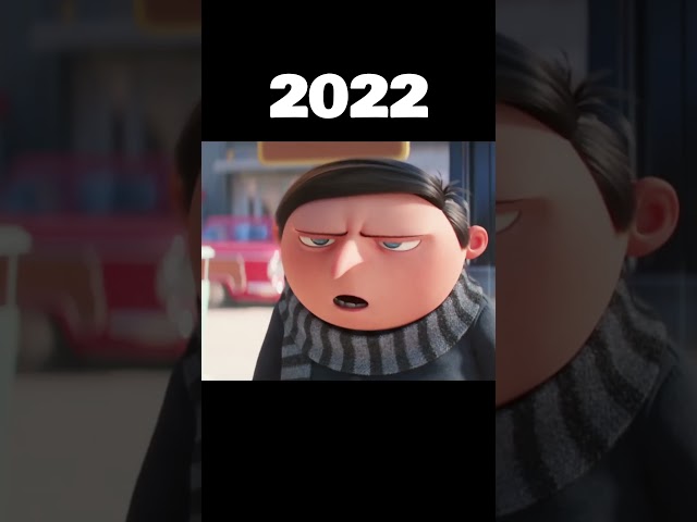 Evolution Of Gru From Despicable Me #shorts #evolution