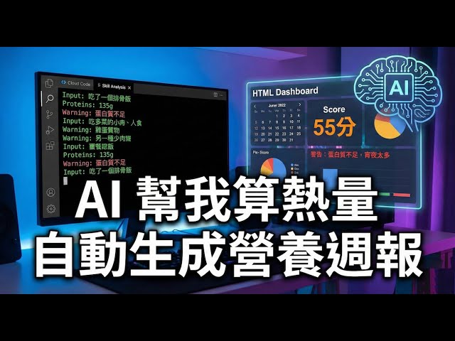 工程師的減重黑科技：用 Claude Code Skill 打造自動化飲食追蹤器