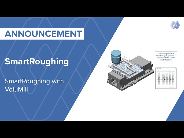 SmartRoughing - SmartRoughing with VoluMill