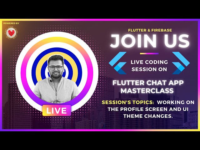 🚀 Live Session 30: Crafting the Profile Screen and Implementing UI Theme Changes in Flutter 🎨👤🌟