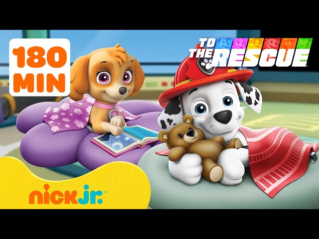 PAW Patrol To The Rescue: Learn Bedtime Healthy Habits & Sports for 180 Minutes 💤⚽️ | Nick Jr.