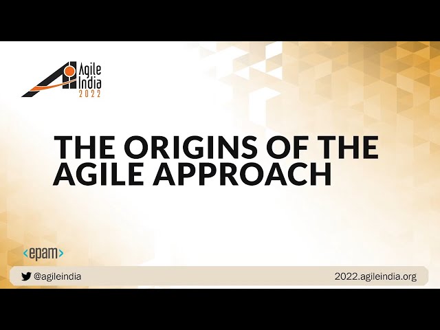 The origins of Agile - Tom Gilb