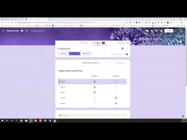 Starting with Google Forms