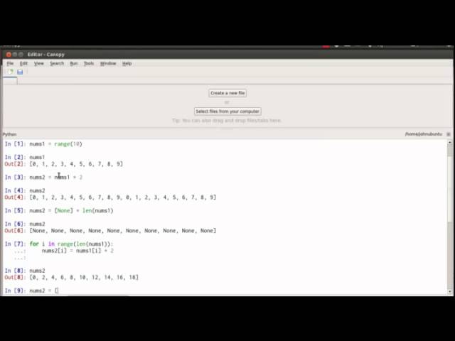 Quick intro to Python list comprehensions
