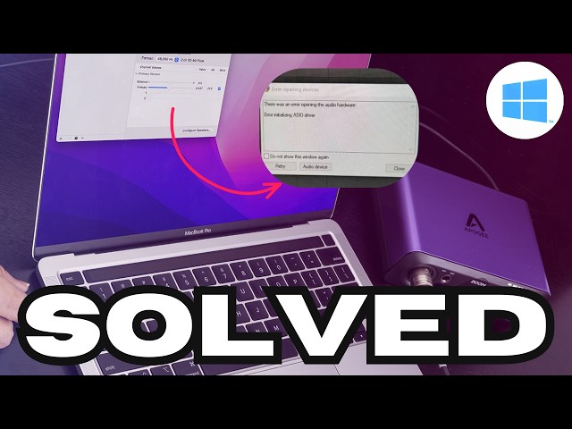 Audio Interface Not Showing Up on Windows? Here's the Real Fix