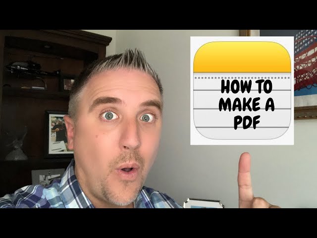 How To Create a PDF File Using The Notes App on Your Apple iPhone