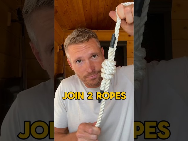 Join 2 Ropes with the Double Fisherman’s Knot: Strong & Reliable for Climbing, Fishing, & More
