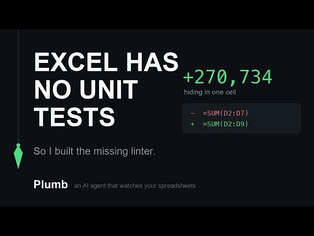 I Built an AI Agent That Finds the Errors Hiding in Your Spreadsheets