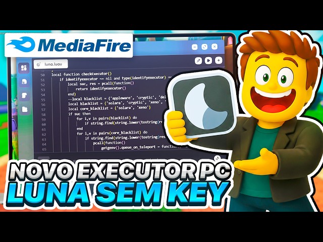 🌙 LUNA PC EXECUTOR WITHOUT KEY DIRECT LINK - HOW TO DOWNLOAD AND INSTALL SCRIPT ON ROBLOX PC!