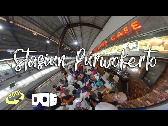 Stasiun Purwokerto dalam Video 360