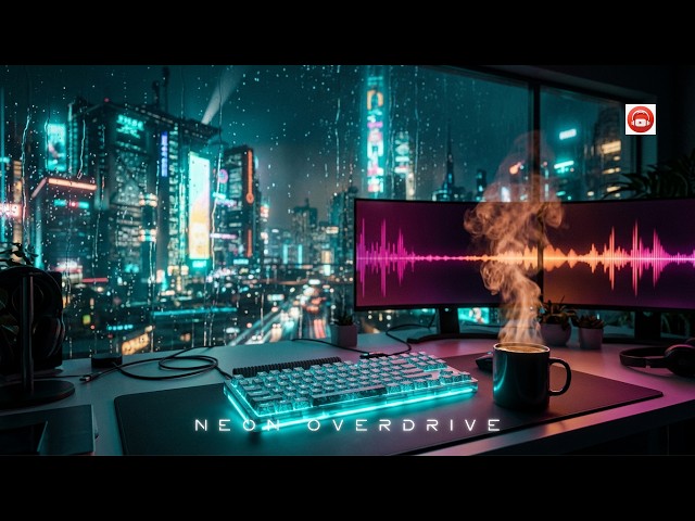 NEON OVERDRIVE | Cyberpunk Ambient Music for Coding, Deep Focus & Productivity | 3 Hours