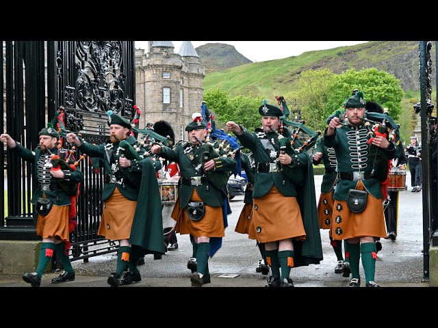 Emotional Final Guard Mounting at Holyrood Palace