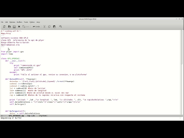 Python Kivy - Libreria GPS