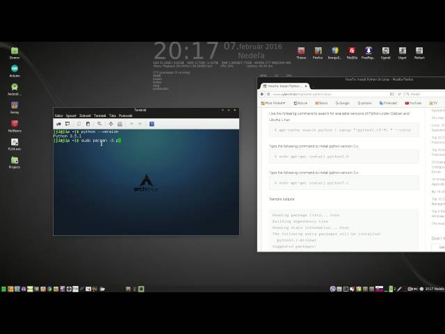 Python installing on Linux