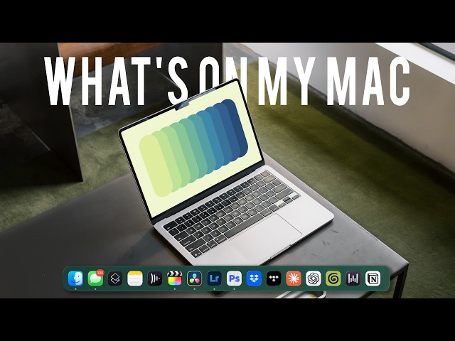 What’s on My Mac 2026 // AI, Productivity, Creative Tools & Workflow!