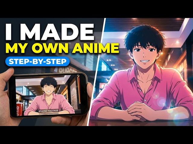 I Made My Own Anime | AI Animation Full Tutorial Step-by-Step