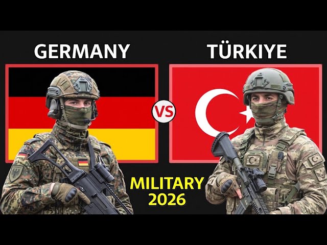 Germany vs Türkiye Military Power Comparison 2026