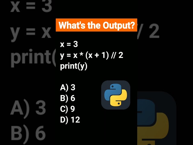 Python Interview Question 20/30 #shorts