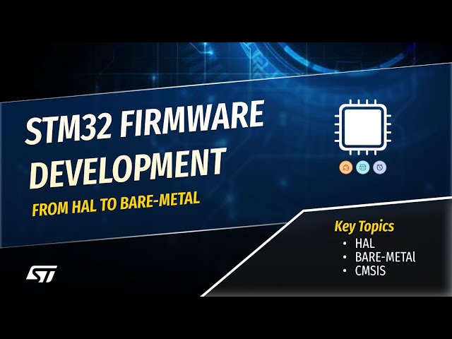 STM32 Firmware Development #10: SysTick Timing & Prescalers | Clock Tree Basics