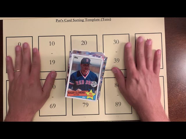 Baseball Card Zen: Sorting 2020 Topps Series 2
