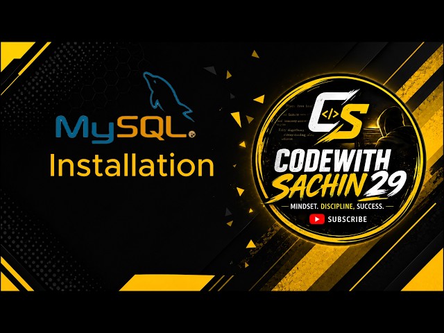 MySQL Installation & MySQL Workbench Tutorial in Hindi | Step-by-Step Setup for Beginners (2026)
