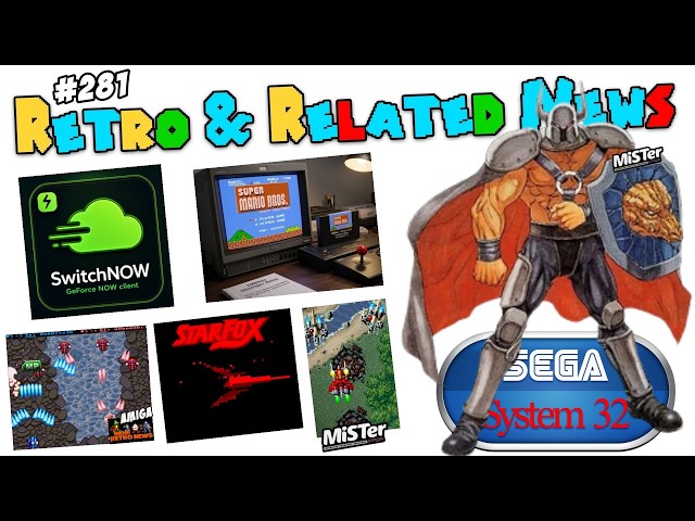 Super Mario Bros NEO-GEO, New Amiga Shmup, Diddy Kong Racing 100% Decomp, MiSTer Cores & More - 281