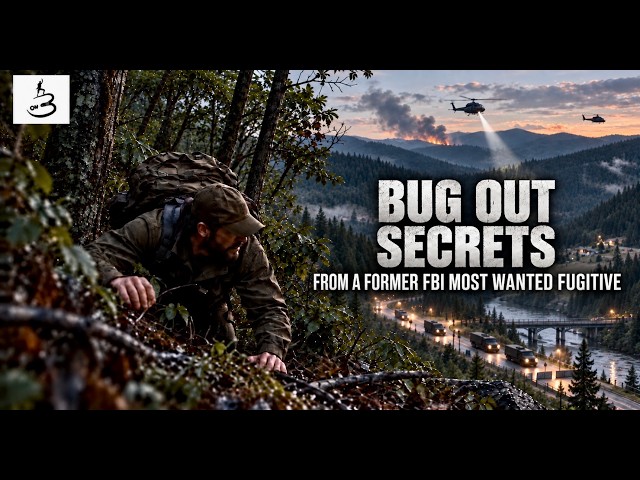 SHTF Bugout Secrets From One of America’s Most Infamous Manhunts❗️