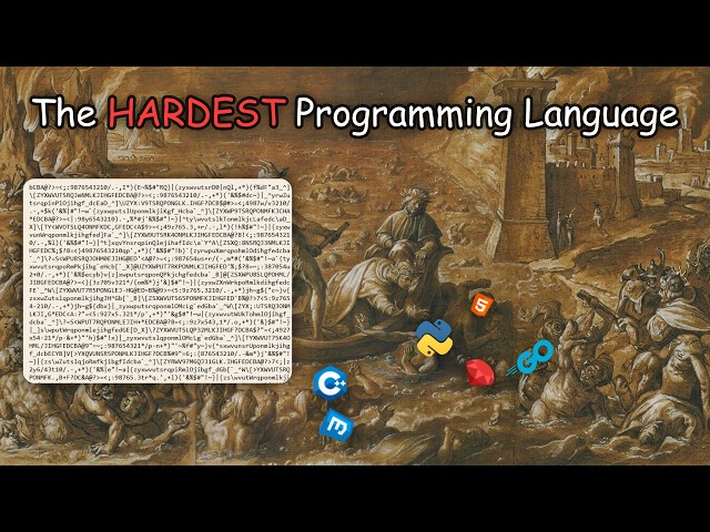the hardest programming language EVER Created