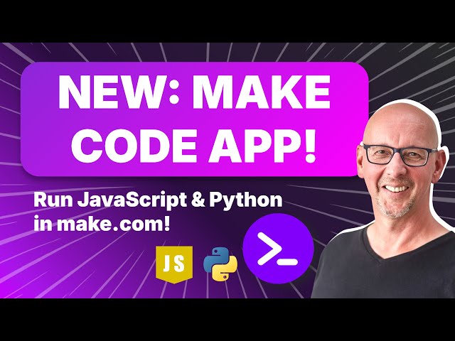 Run your own Code in make.com (JavaScript / Python)