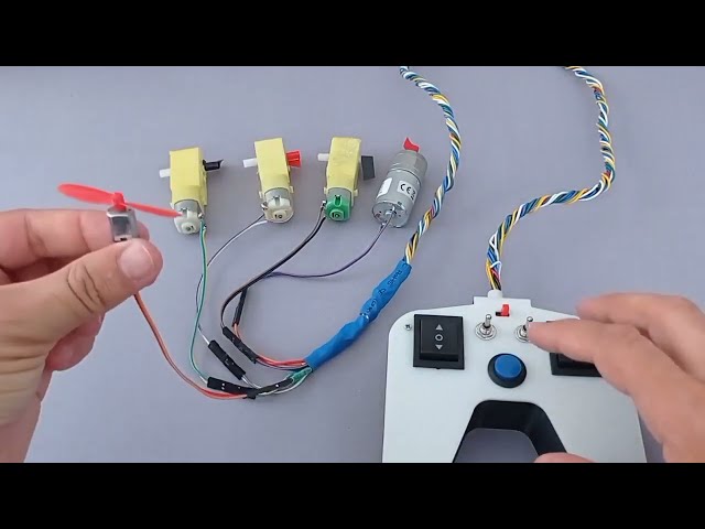 How to make a five-channel remote control.