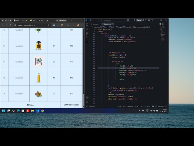Coding JavaScript by the Sea 🌊💻 | Product API Project – Part 2 | Typing Sounds