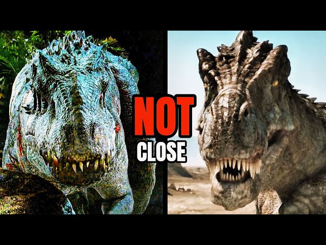 The Indominus Rex VS Grumpy Is NOT Close