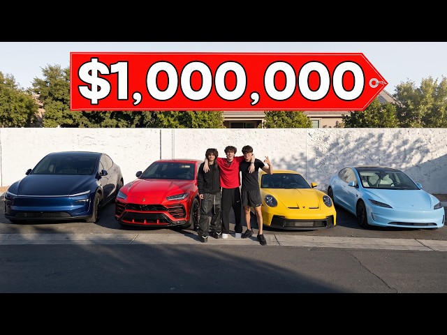 Our $1,000,000 Car Collection!