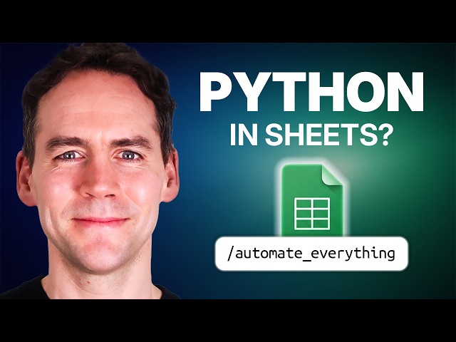 Python Analysis in Google Sheets is a Game Changer