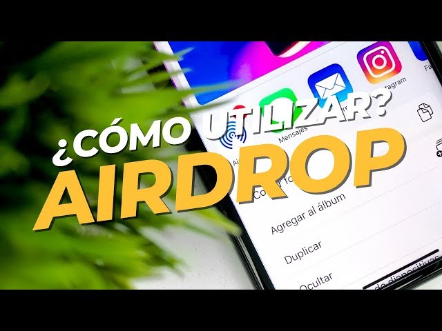 How to use AirDrop on your iPhone 2021 | Tutorial in SPANISH